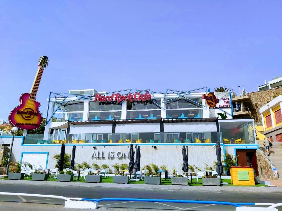 Primera Linea De Playa Del Ingles Y Las Dunas De Maspalomas Esterno foto