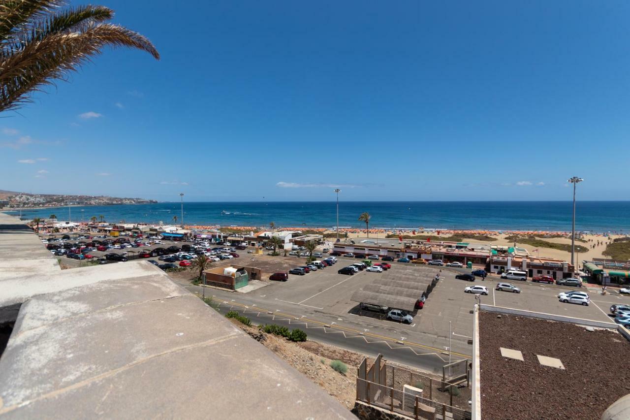 Primera Linea De Playa Del Ingles Y Las Dunas De Maspalomas Esterno foto